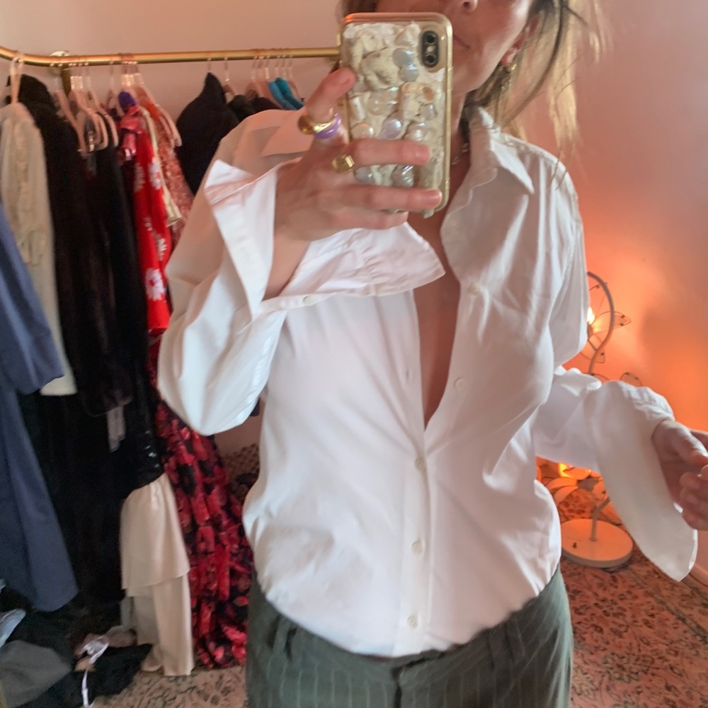 White Theory Button Up - image 7